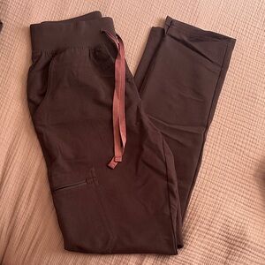 Figs Yola High Waisted XS- Espresso